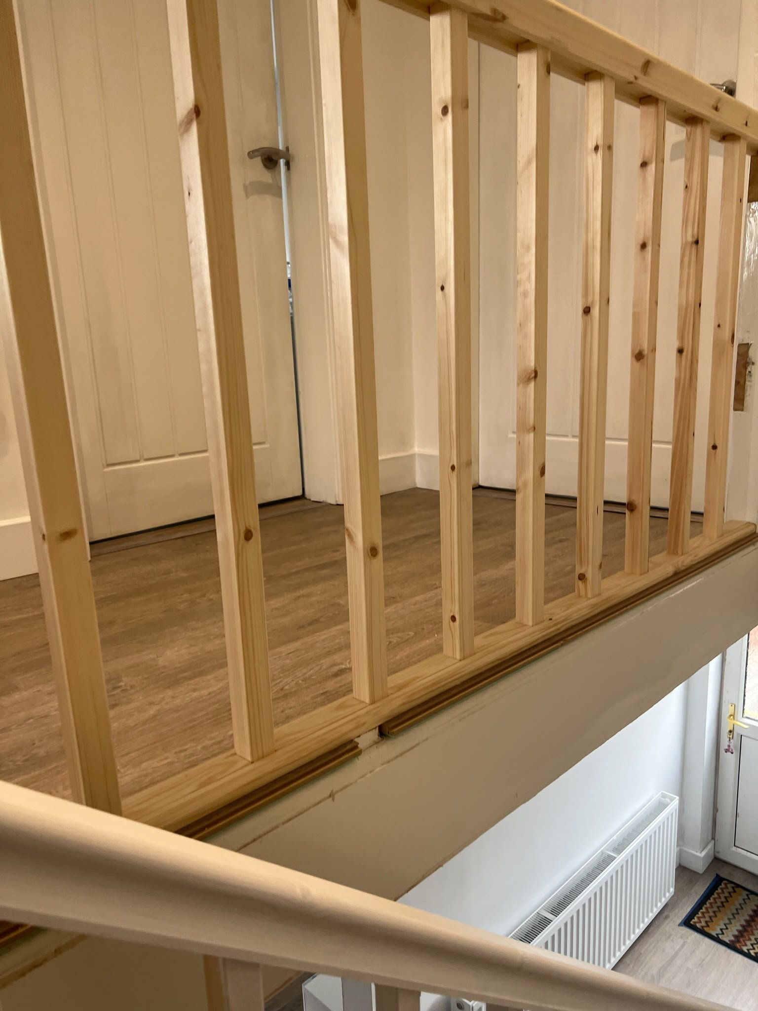 Interior flooring and refurbishment detail